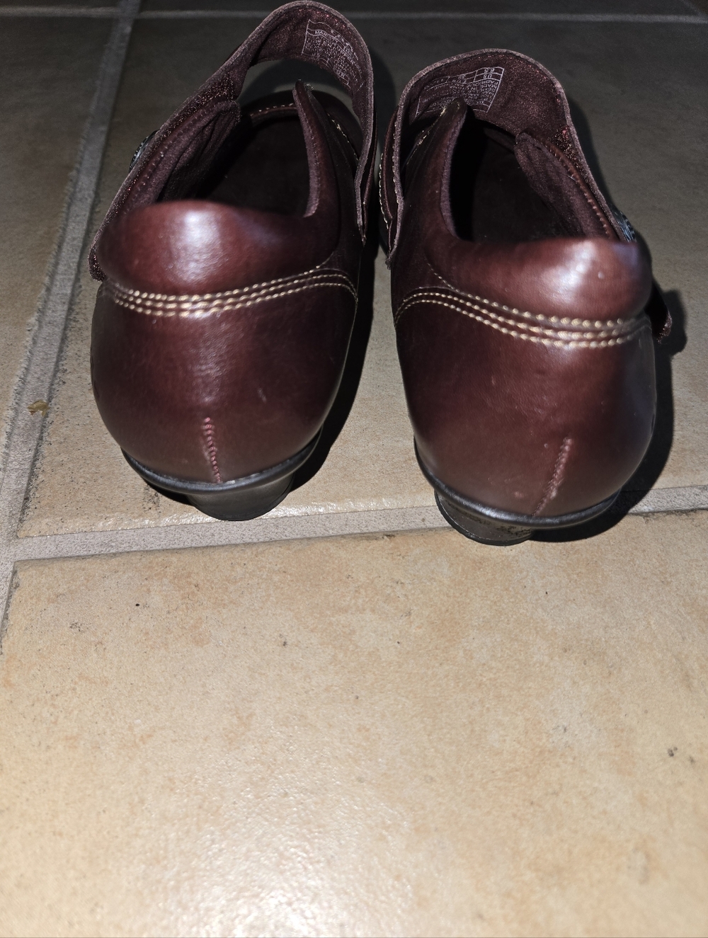 Taos Footwear Burgundy Leather Mary Jane Majesty Low Heel Button Strap Shoes 8.5 - Picture 9 of 13